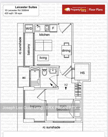 Leicester Suites (D13), Apartment #272020281